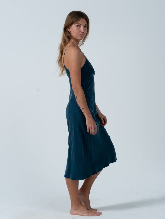 Chelsea Slip Dress - Ink sold by Thrills product image thumbnail 3