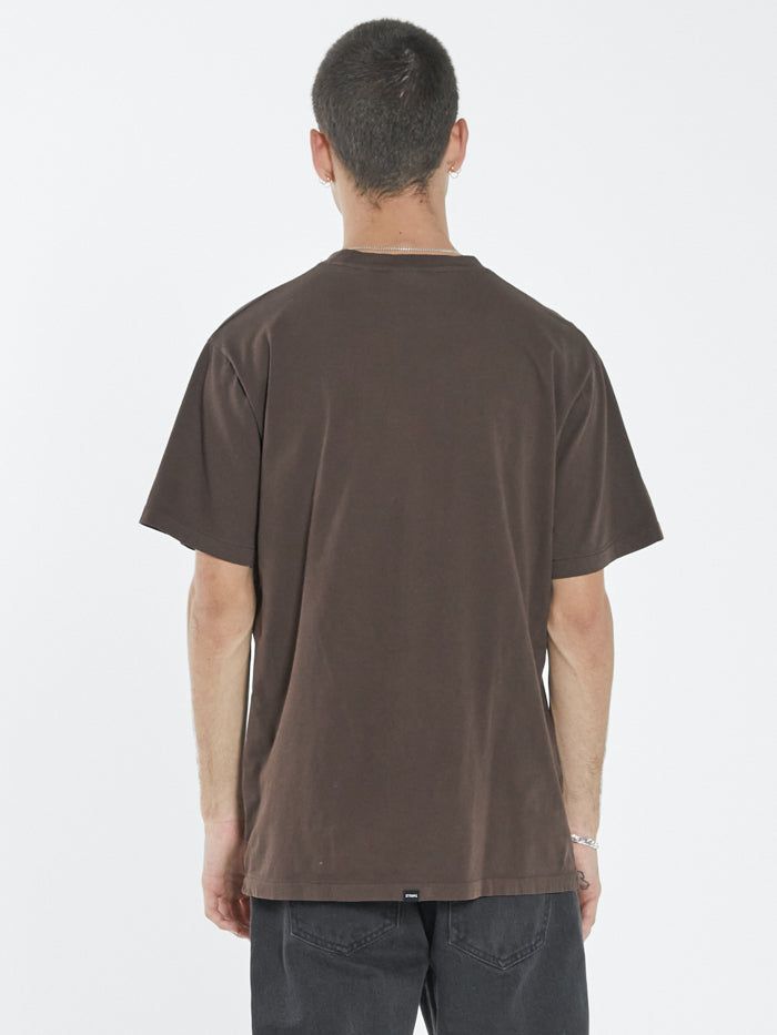 Minimal Thrills Merch Fit Tee - Postal Brown sold by Thrills product image thumbnail 2