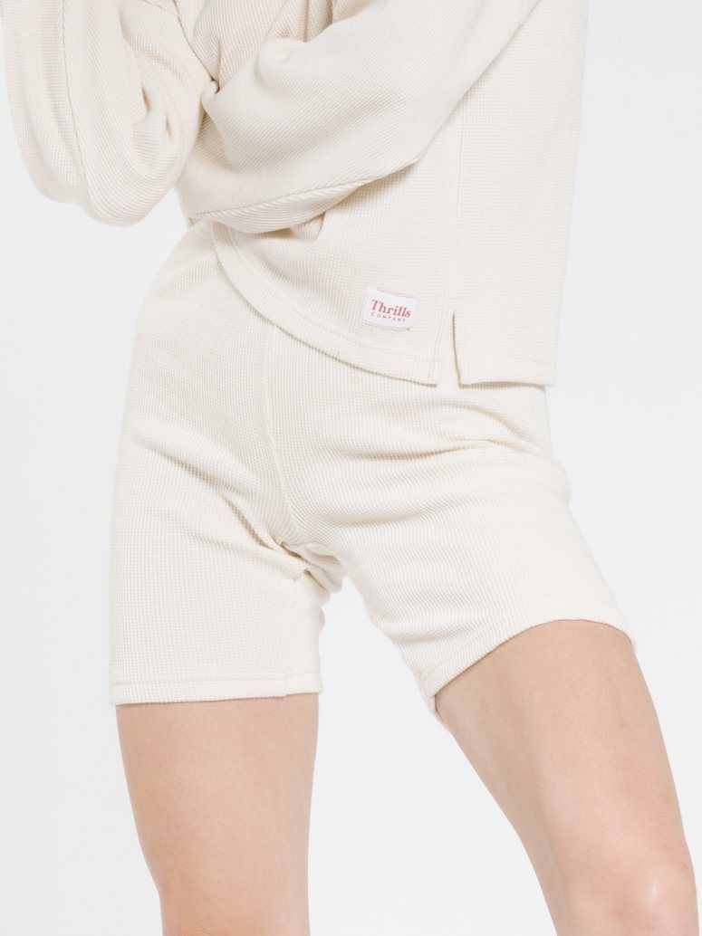 Hiatus Bike Short - Unbleached sold by Thrills