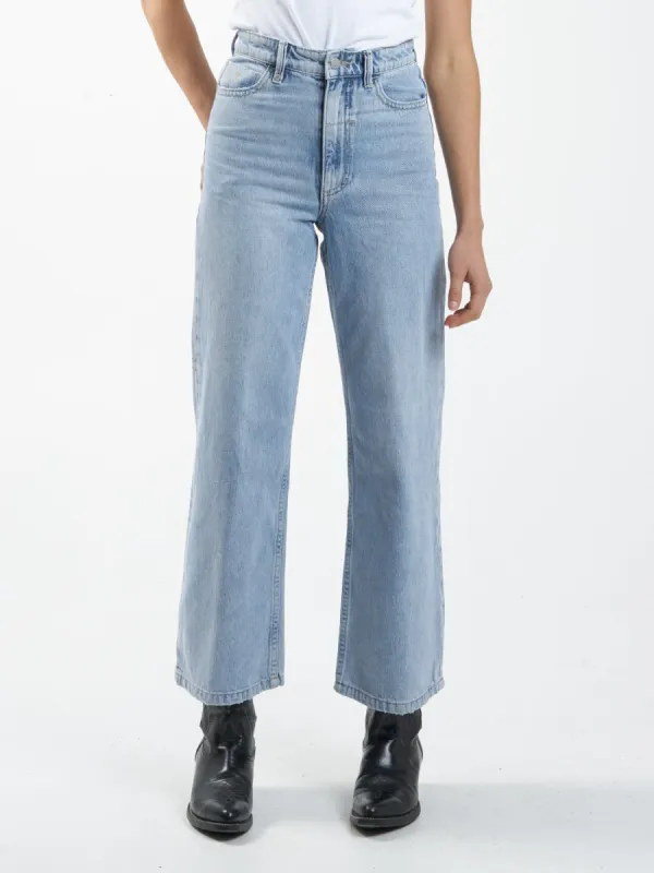 Holly High Rise Wide Jean - Endless Blue sold by Thrills