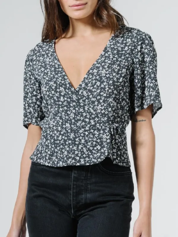 Acacia Blouse - Black sold by Thrills