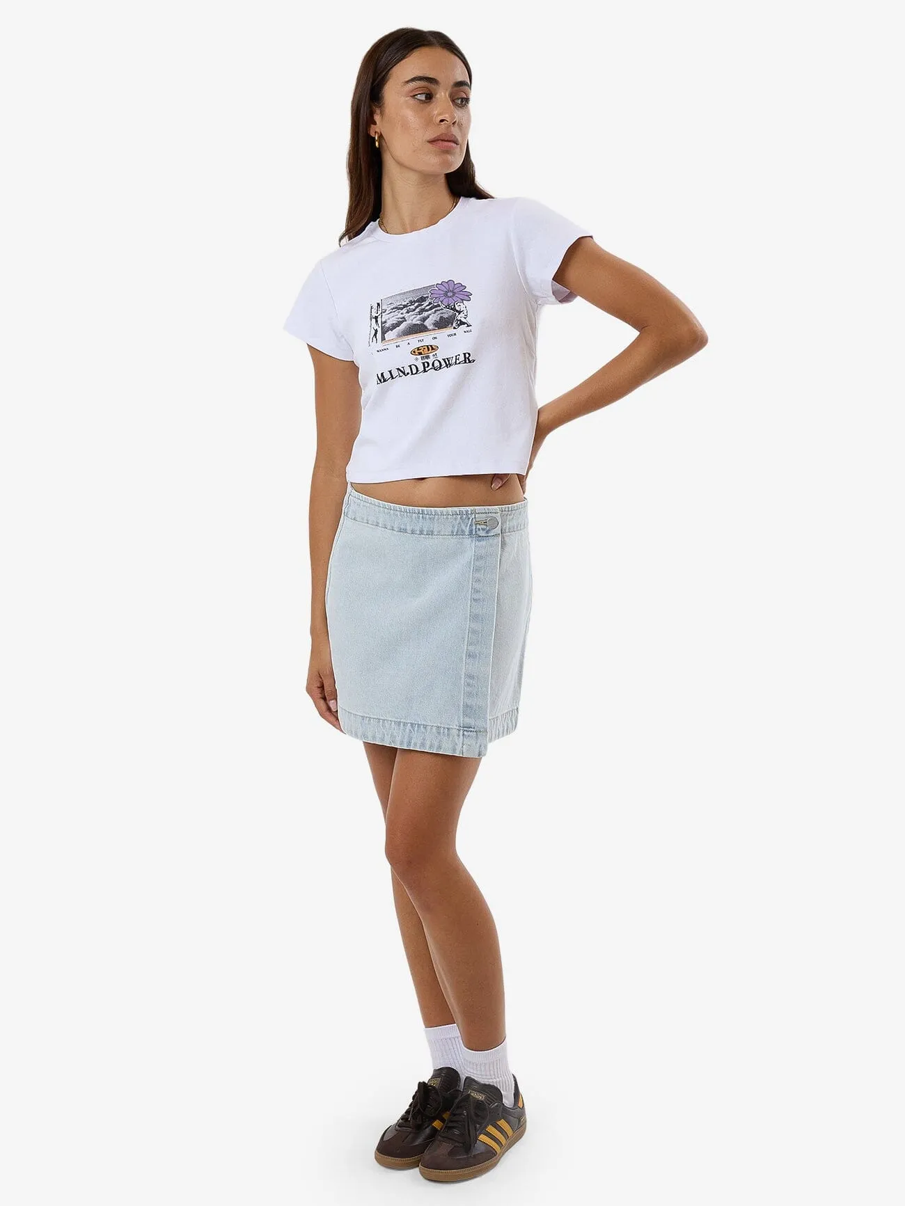 Expansions Mini Tee - Heritage White sold by Thrills product image thumbnail 5