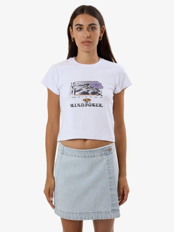 Expansions Mini Tee - Heritage White sold by Thrills