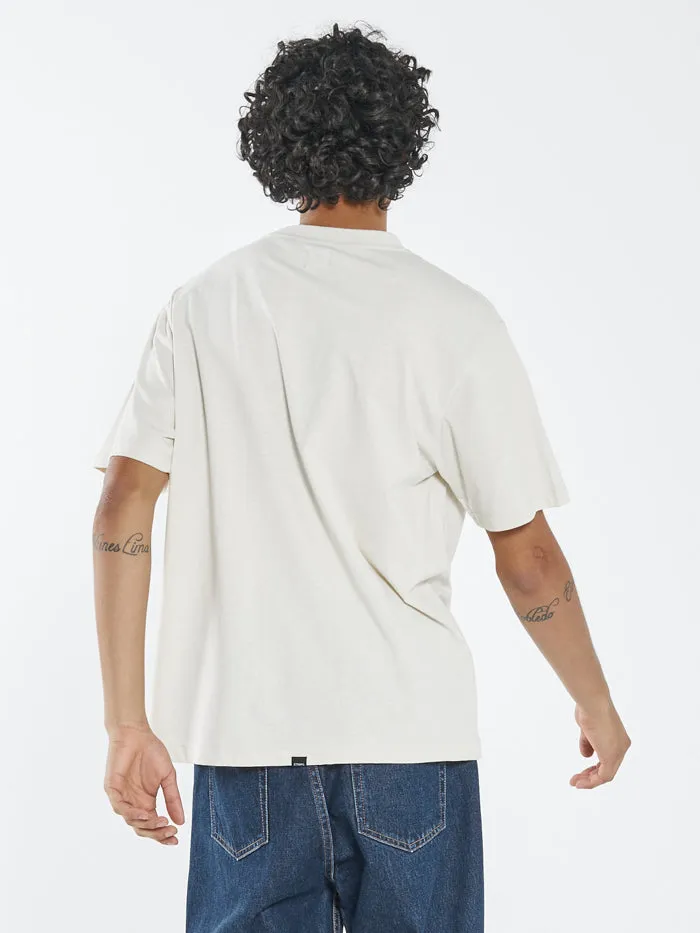 Stamp Wave Merch Fit Tee - Heritage White sold by Thrills product image thumbnail 2