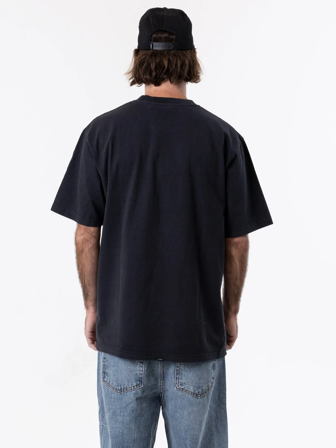 Thrills Military Oversize Fit Tee - Dark Navy sold by Thrills product image thumbnail 2