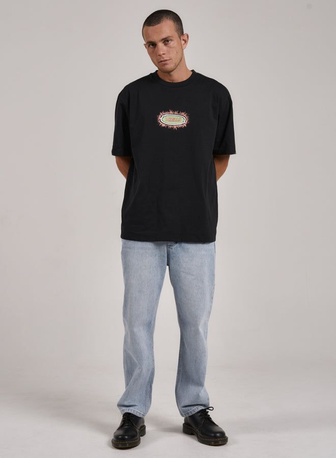 Acid Test Oversize Fit Tee - Washed Black sold by Thrills product image thumbnail 5