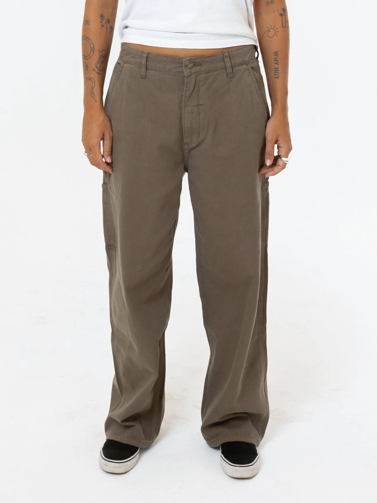 Slouch Carpenter Twill Pant - Desert sold by Thrills product image thumbnail 2