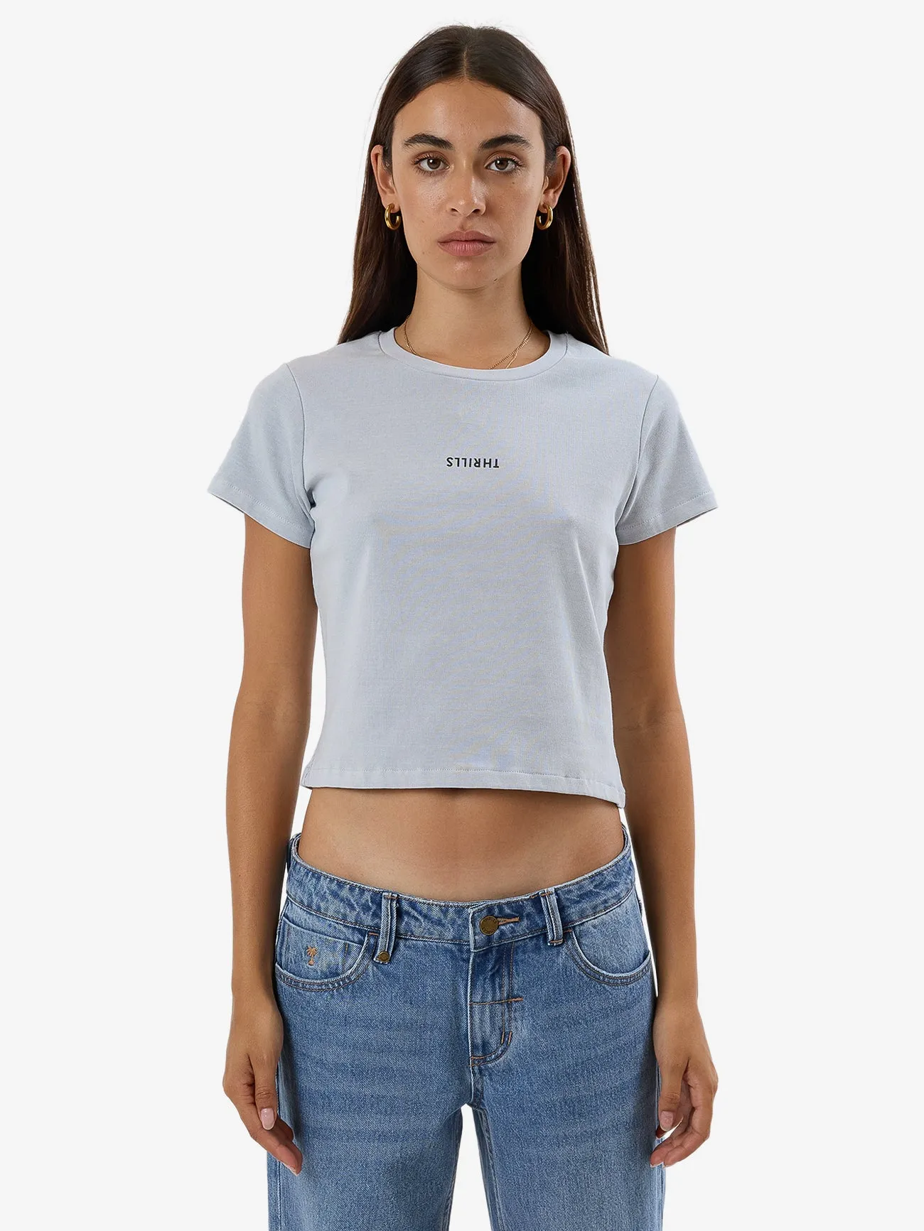 Minimal Thrills Mini Tee - Iceberg sold by Thrills