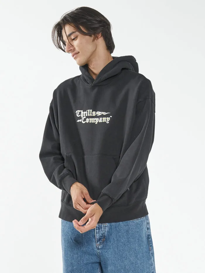 Glory Slouch Pull On Hood - Black sold by Thrills product image thumbnail 5