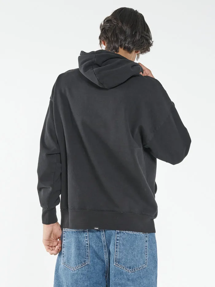 Glory Slouch Pull On Hood - Black sold by Thrills product image thumbnail 2