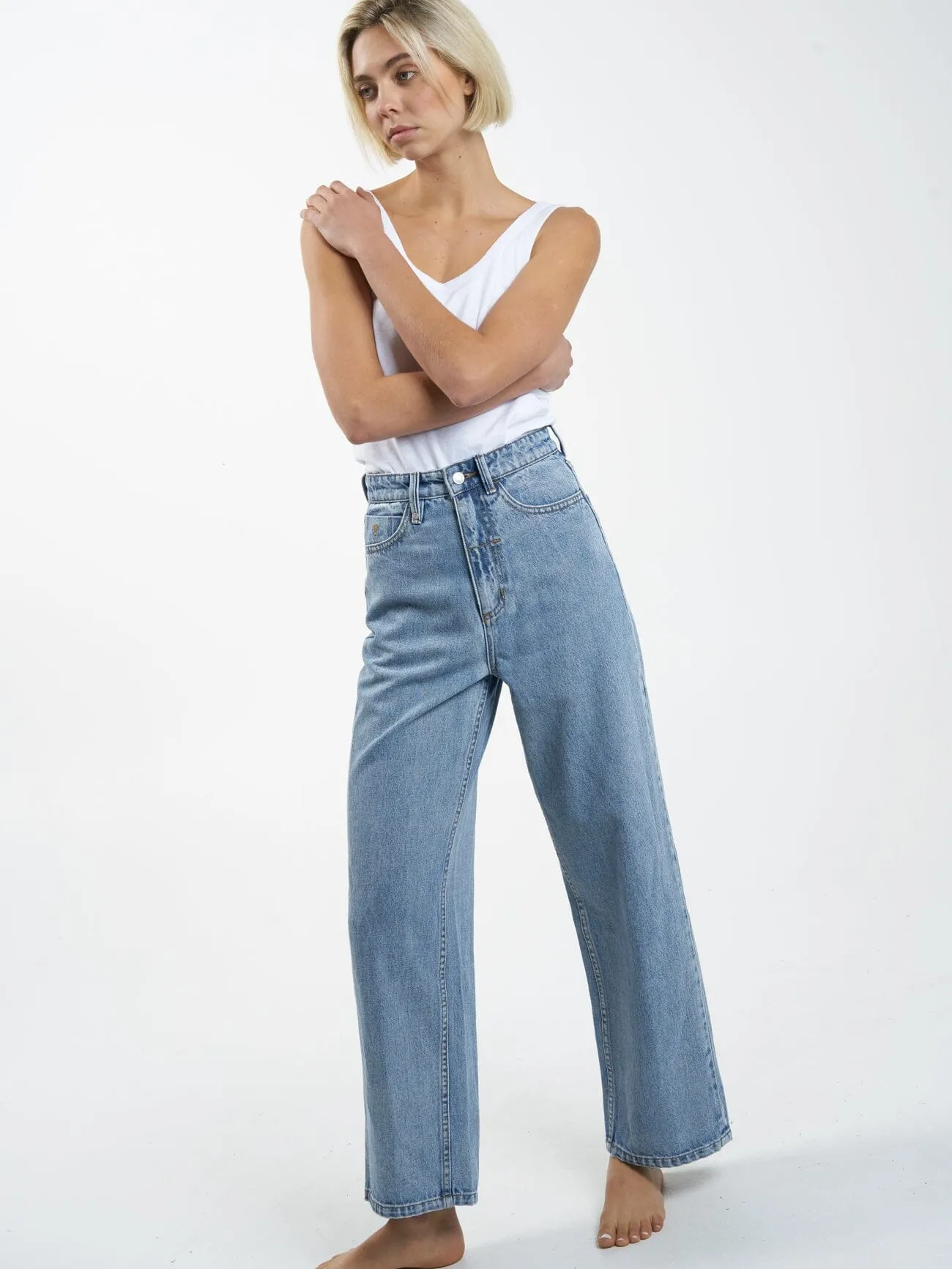 Billie Jean - Vintage Timeworn Blue sold by Thrills product image thumbnail 5