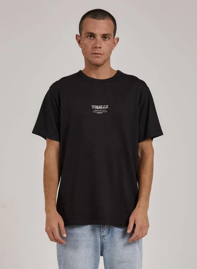Hemp High Standards Merch Fit Tee - Black sold by Thrills