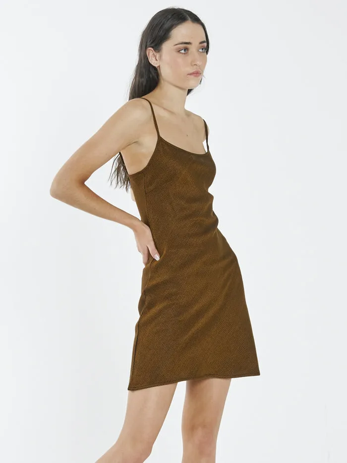 Restraint Bias Dress - Gold sold by Thrills product image thumbnail 3