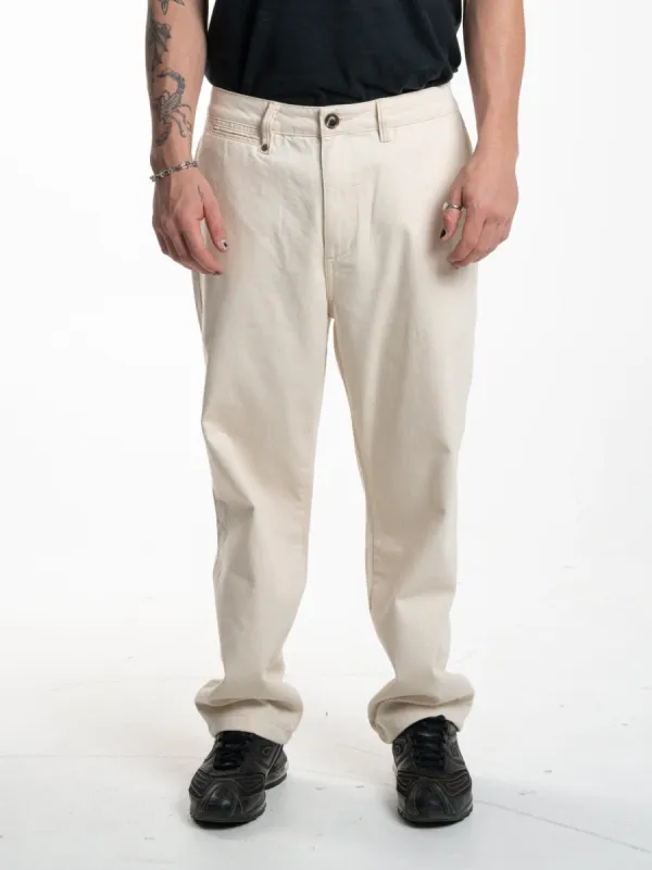 Slacker Pant - Unbleached sold by Thrills