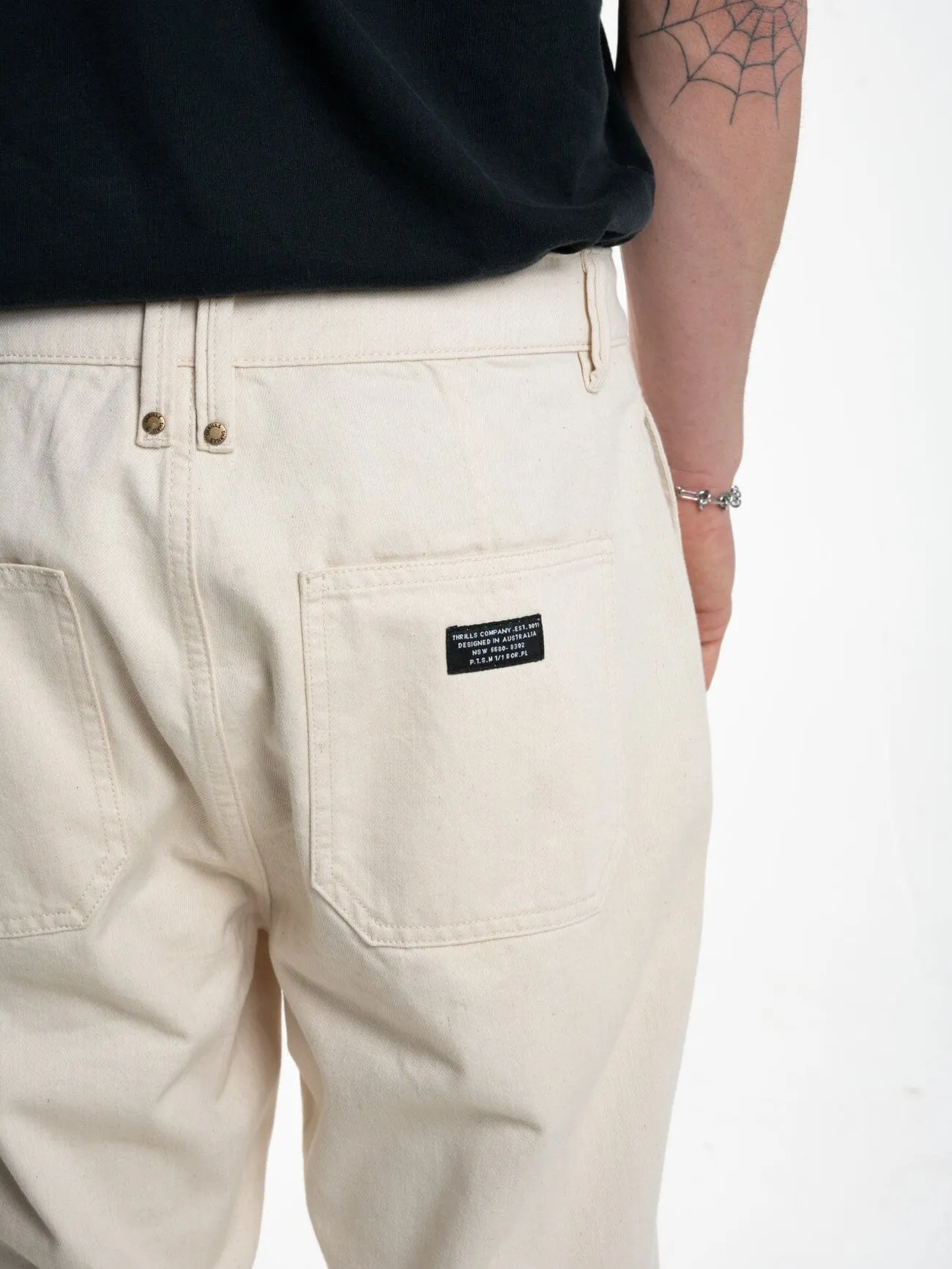 Slacker Pant - Unbleached sold by Thrills product image thumbnail 5