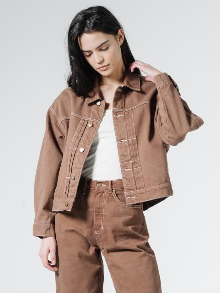 Mercy Jacket - Jarrah sold by Thrills