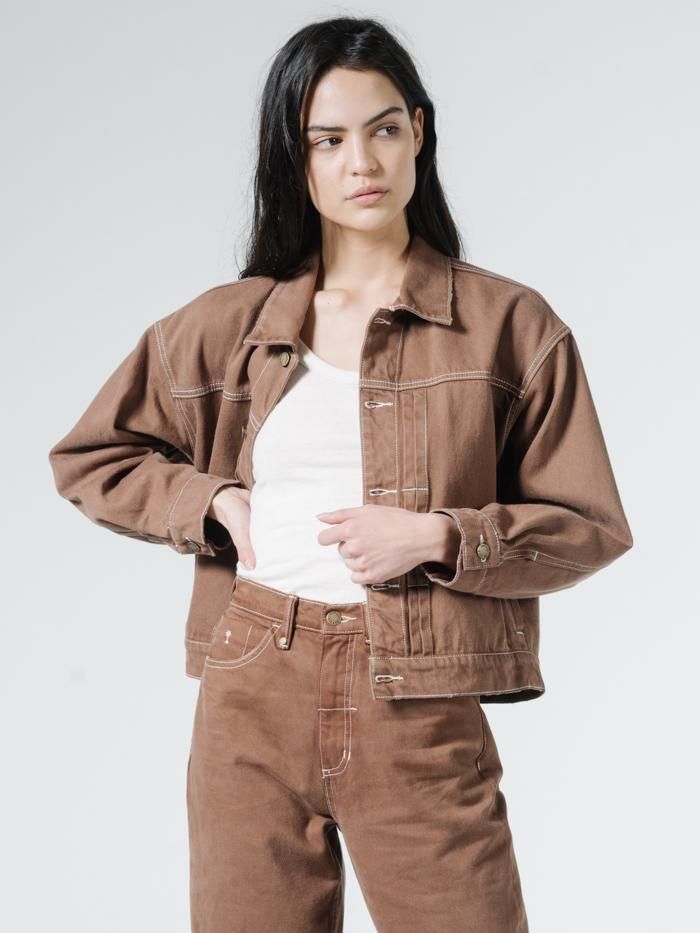 Mercy Jacket - Jarrah sold by Thrills product image thumbnail 4