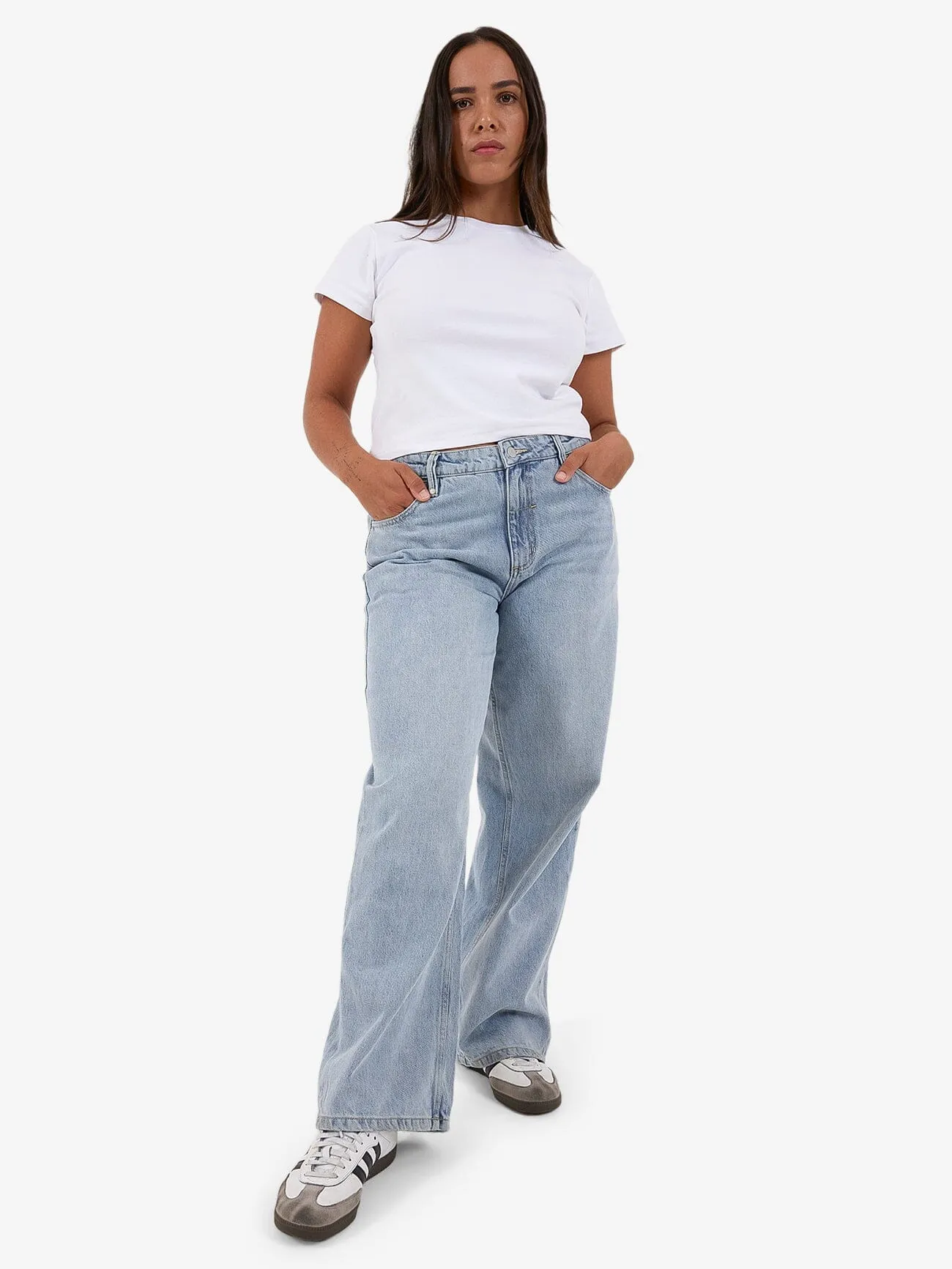 Billie Low Rise Baggy Jean - Endless Blue sold by Thrills product image thumbnail 3