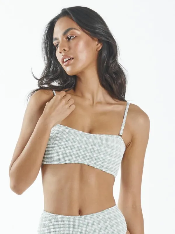 Studio Bandeau Bikini Top - Mint sold by Thrills