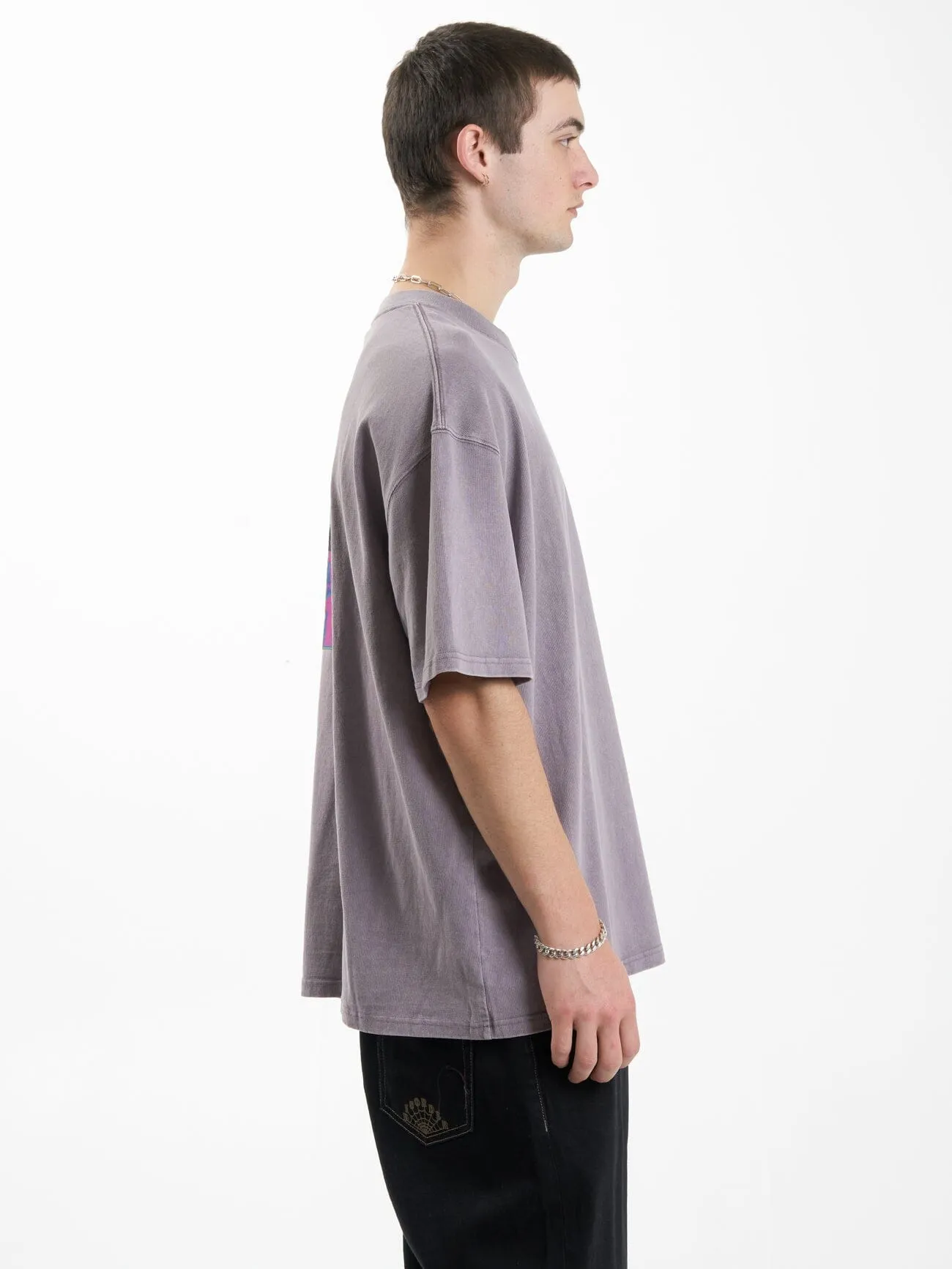 Vibrations Box Fit Oversize Tee - Mineral Gray sold by Thrills product image thumbnail 5