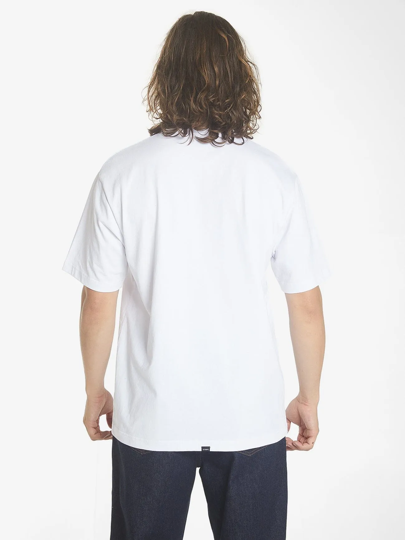 Underground Oversize Fit Tee - White sold by Thrills product image thumbnail 2