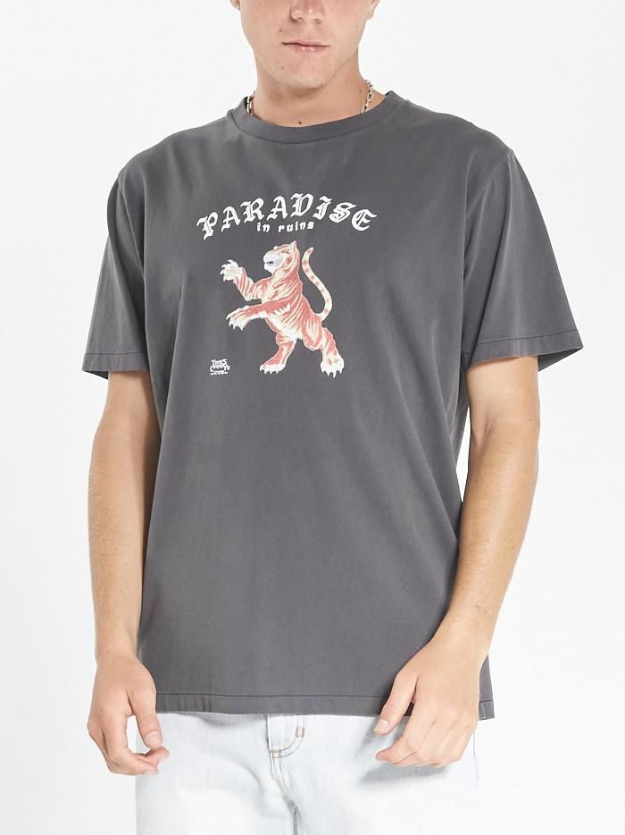 Connection Merch Fit Tee - Vintage Black sold by Thrills