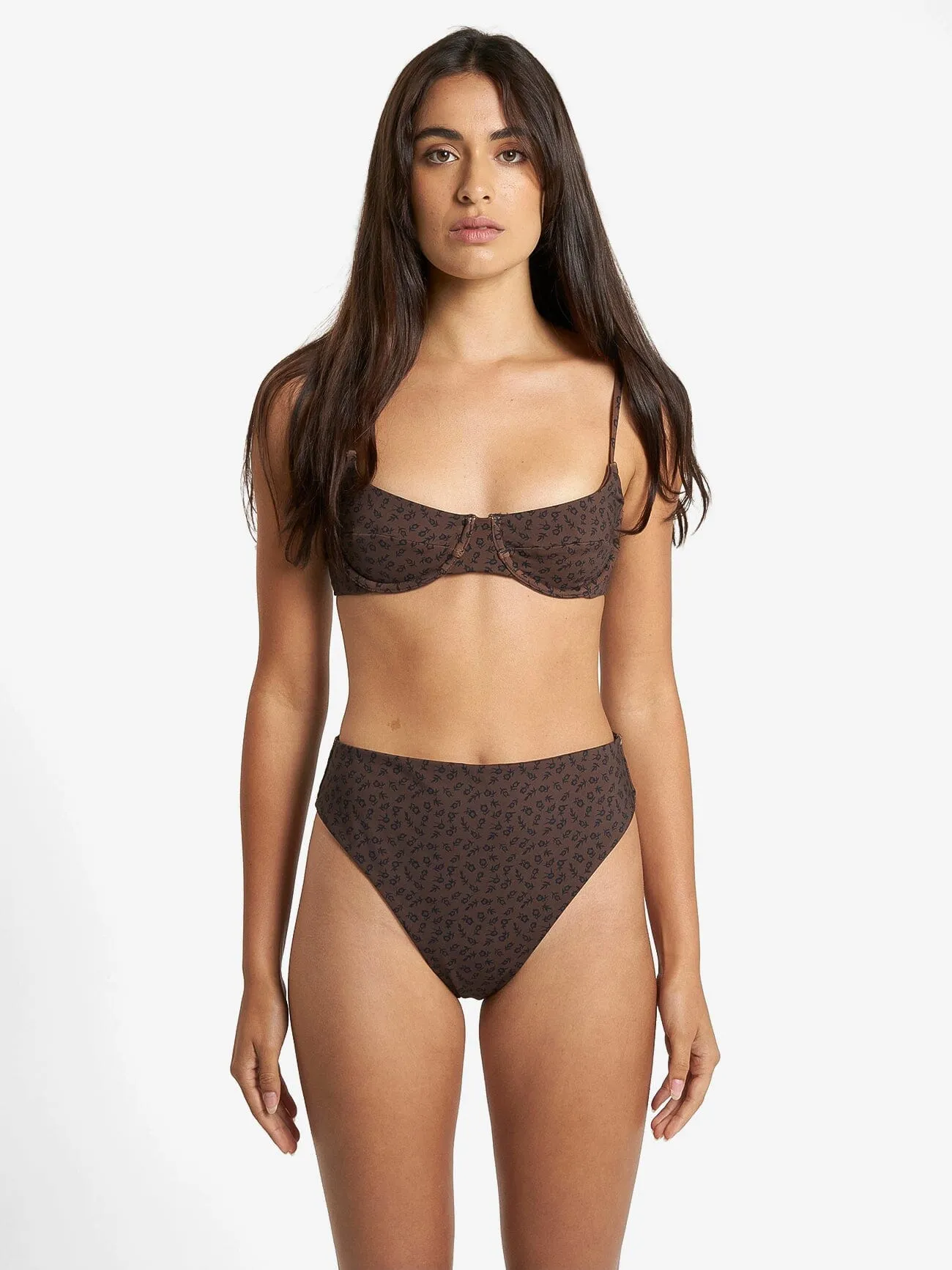 Cassia 90s High Cut Bikini Bottom - Black sold by Thrills product image thumbnail 5
