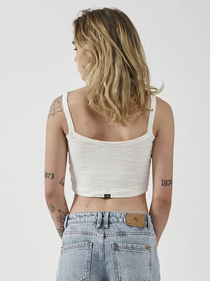 Natural Gravitation Hemp Crop Singlet - Heritage White sold by Thrills product image thumbnail 2