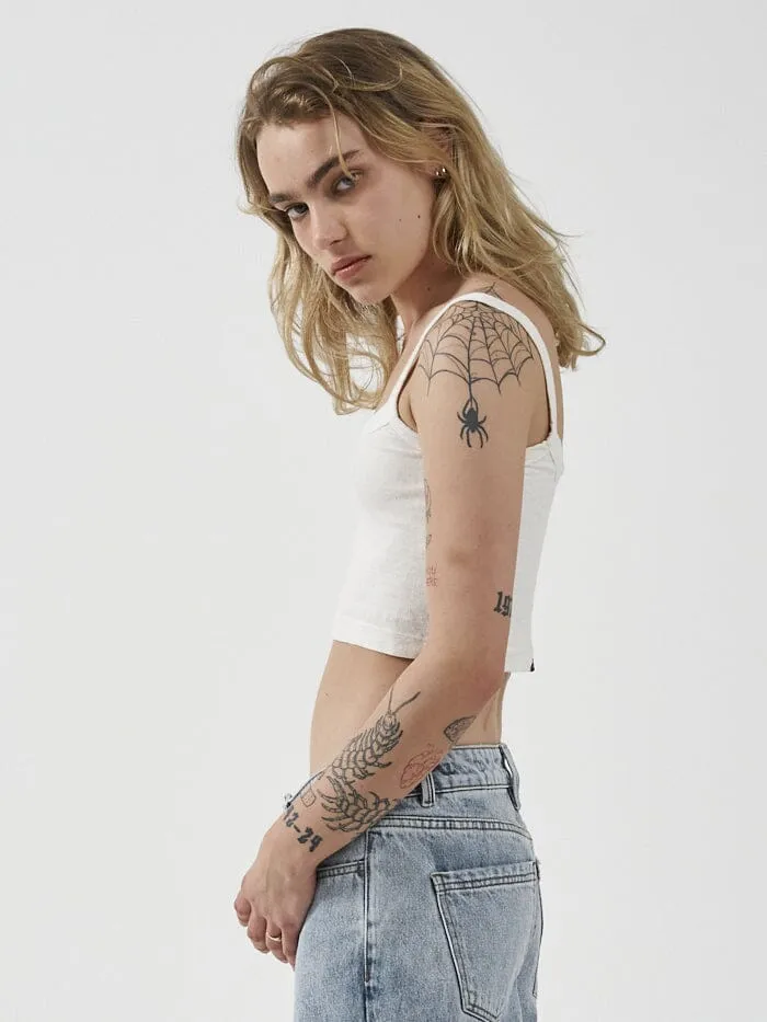 Natural Gravitation Hemp Crop Singlet - Heritage White sold by Thrills product image thumbnail 4