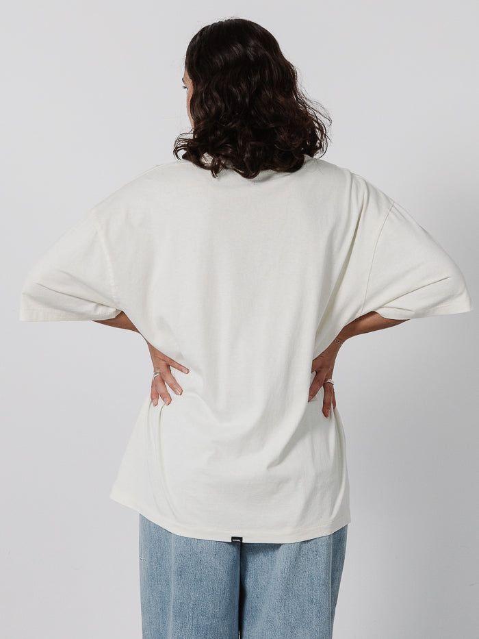 Super Bloom Oversized Tee - Heritage White sold by Thrills product image thumbnail 2