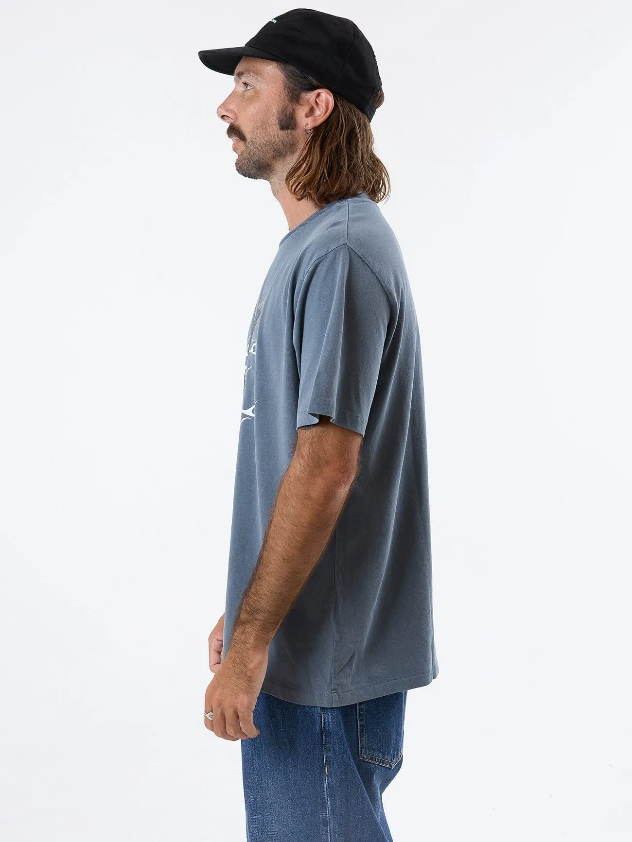 Common Target Merch Fit Tee - Dark Slate sold by Thrills product image thumbnail 4