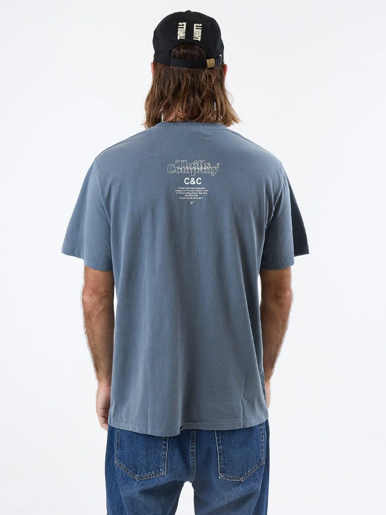 Common Target Merch Fit Tee - Dark Slate sold by Thrills product image thumbnail 2