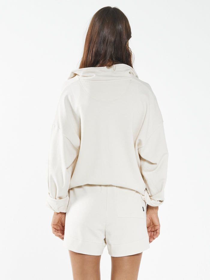 Deluxe 3/4 Zip Pullover - Unbleached sold by Thrills product image thumbnail 3