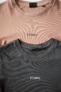 Minimal Thrills Relaxed Tee - Merch Black sold by Thrills