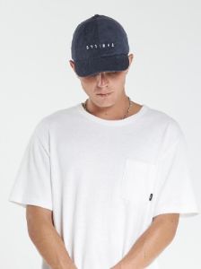 Minimal Thrills 6 Panel Cap - Ink sold by Thrills