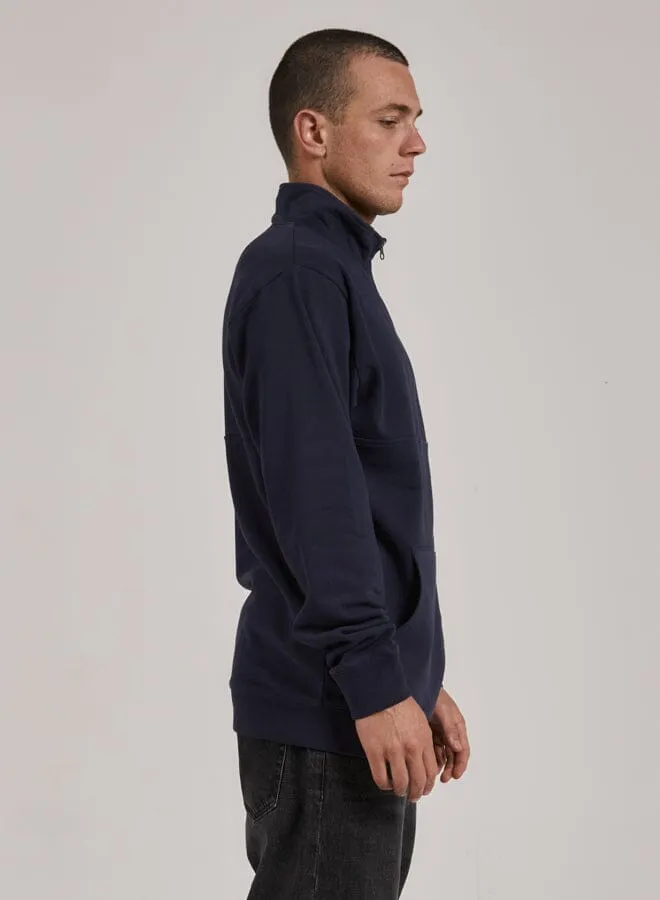Minimal Thrills Quarter Zip Fleece - Station Navy sold by Thrills product image thumbnail 4