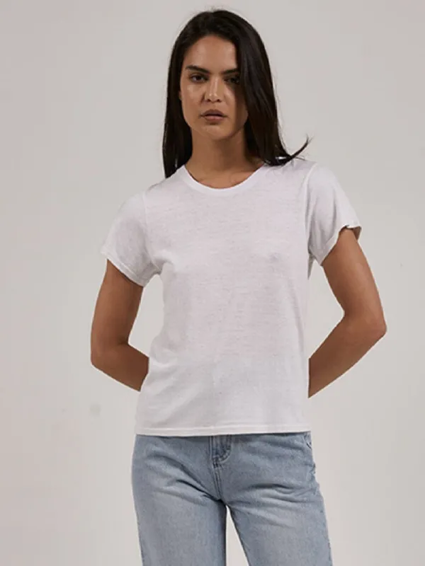 Hemp Everyday Tee - White sold by Thrills