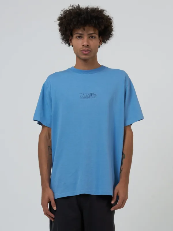Split Decision Embro Merch Fit Tee - Allure Blue made by Thrills