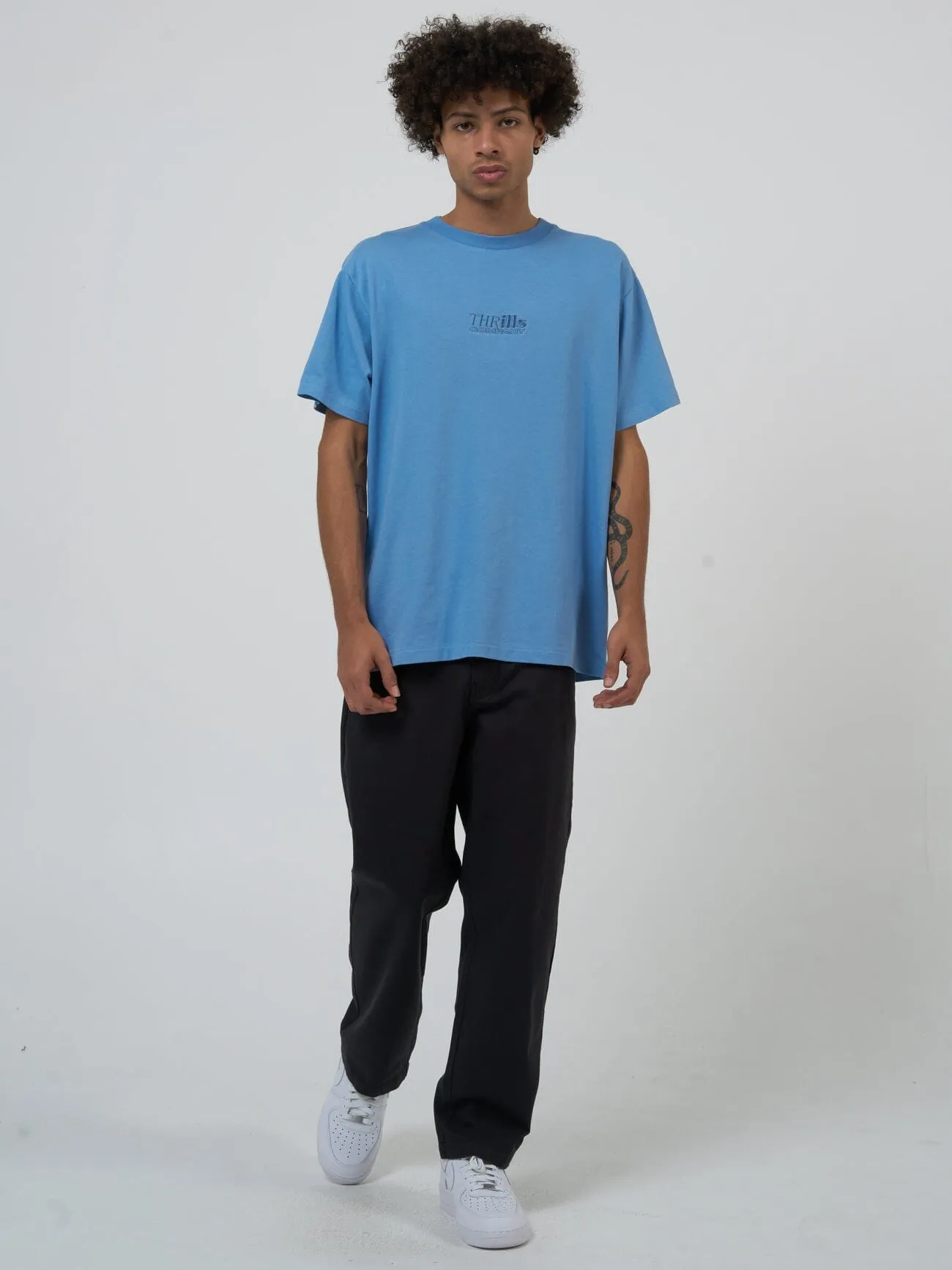 Split Decision Embro Merch Fit Tee - Allure Blue sold by Thrills product image thumbnail 5