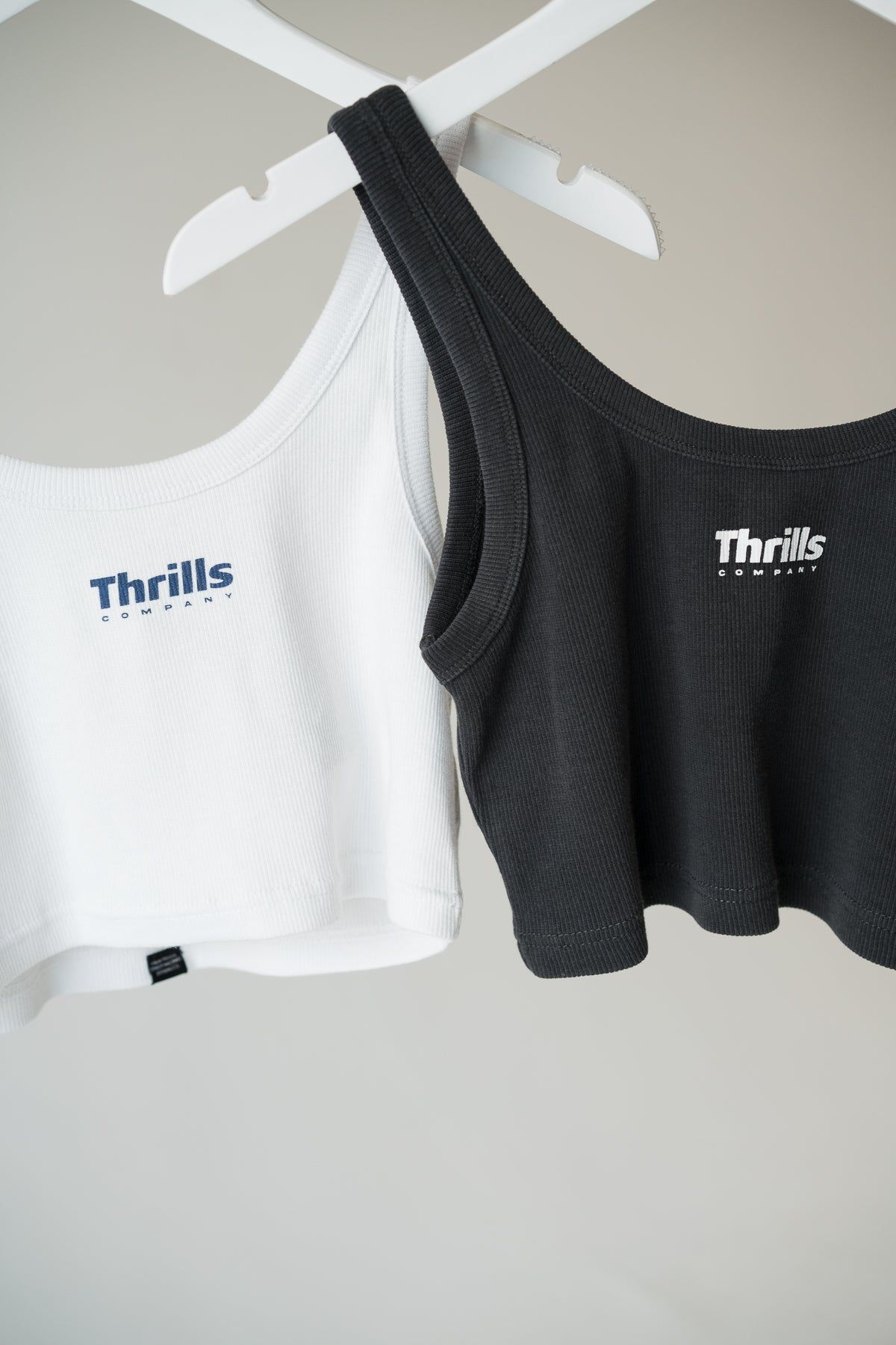 Paradox of Paradise Retro Crop Tank - White sold by Thrills product image thumbnail 5