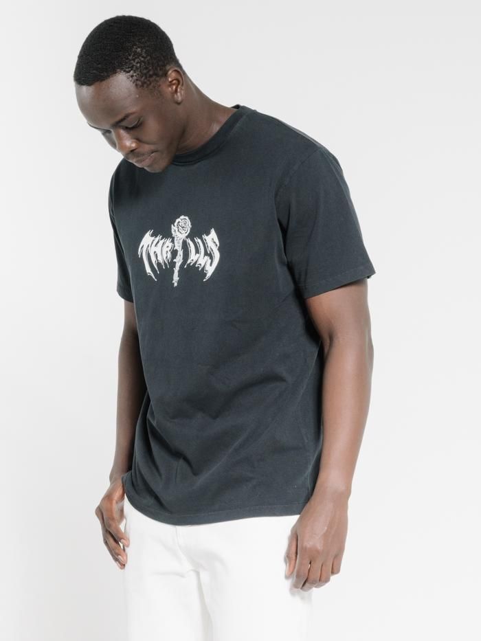 Hard Fast Loud Merch Fit Tee - Washed Black sold by Thrills product image thumbnail 3