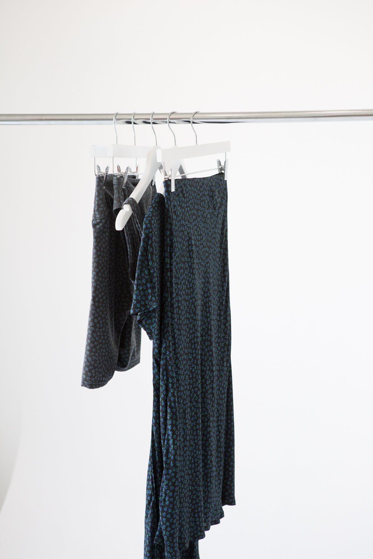 Royal Bloom Bias Skirt - Royal Blue sold by Thrills product image thumbnail 5