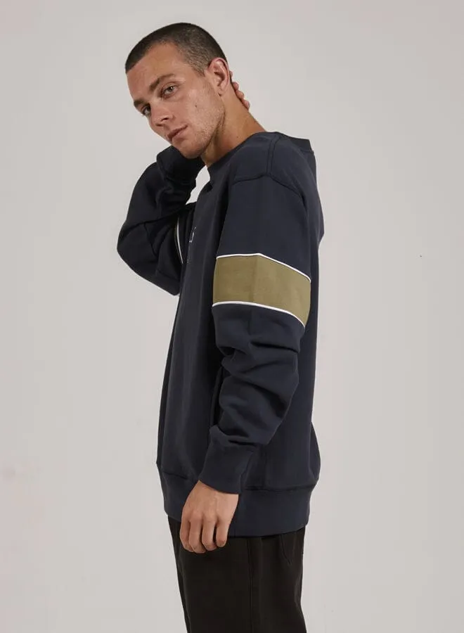 Bad Habits Club Oversize Fit Crew - Total Eclipse sold by Thrills product image thumbnail 2