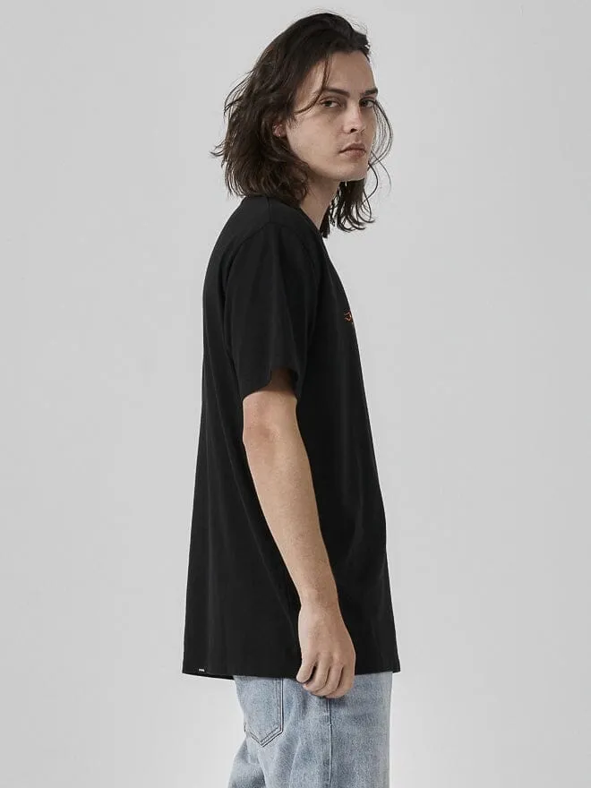 Platinum Flames Merch Fit Tee - Black sold by Thrills product image thumbnail 4