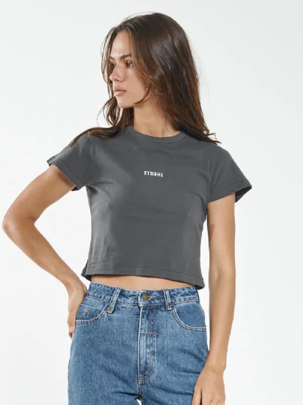 Minimal Thrills Mini Tee - Merch Black sold by Thrills