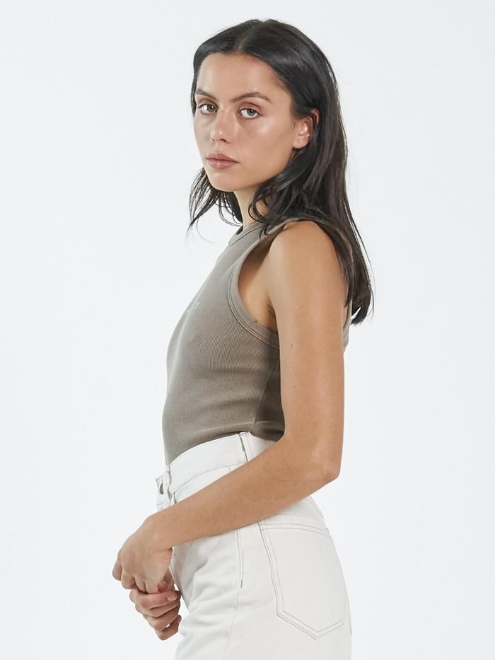 Minimal Thrills Racer Front Tank - Walnut sold by Thrills product image thumbnail 3