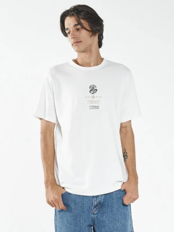 Hemp Spiritual Union Merch Fit Tee - Dirty White sold by Thrills