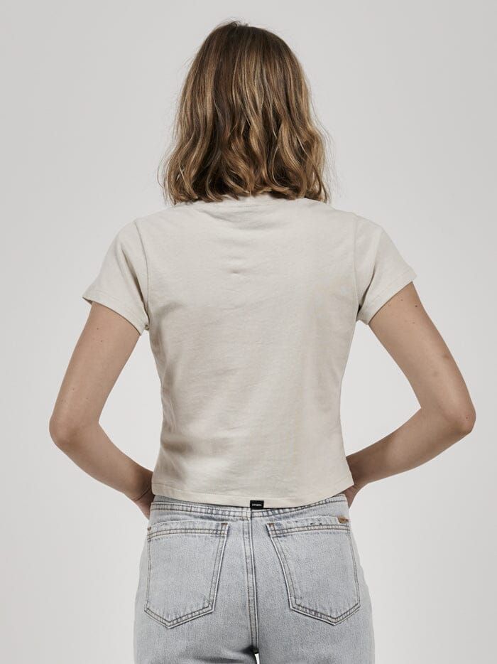 Triptych Mini Tee - Heritage White sold by Thrills product image thumbnail 2