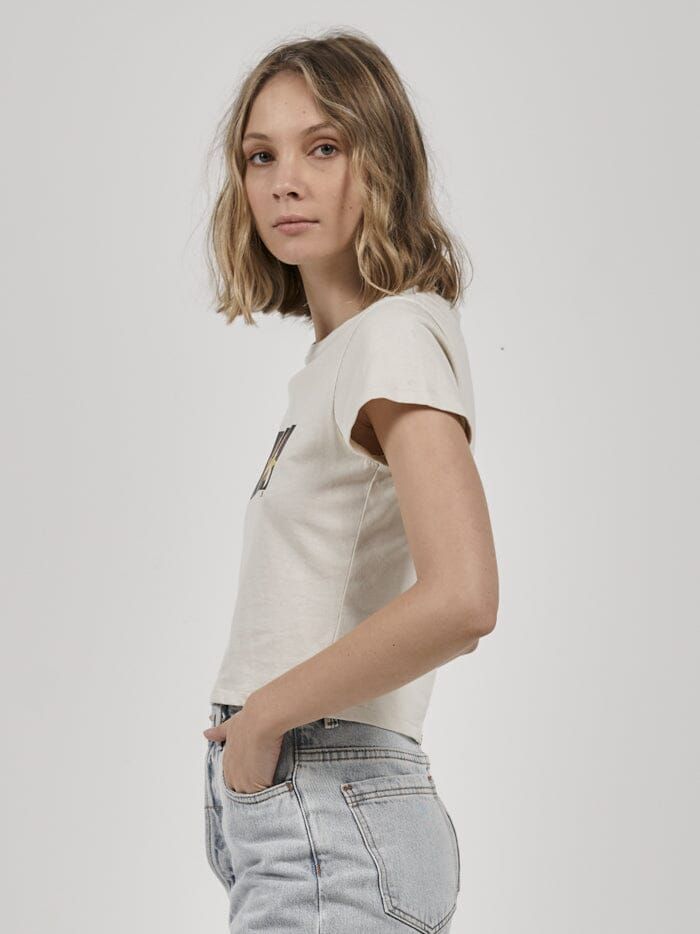 Triptych Mini Tee - Heritage White sold by Thrills product image thumbnail 3