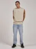 Minimal Thrills Merch Fit Muscle Tee - Oatmeal sold by Thrills